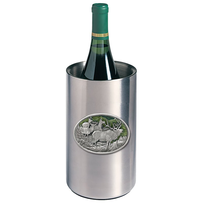 High Country Elk Double-Wall Insulated Wine Chiller