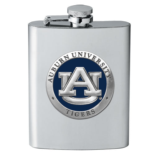 Auburn University Stainless Steel Flask – 8 oz