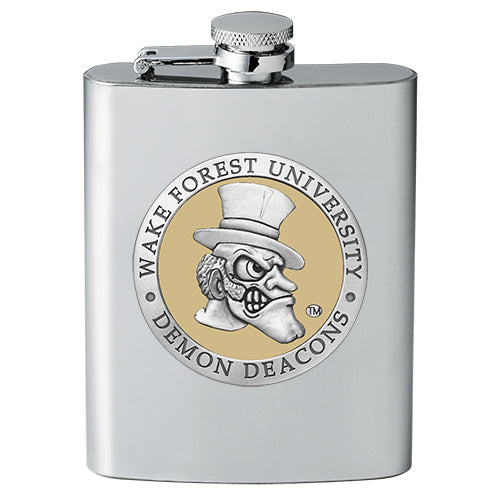 Wake Forest University Heritage Pewter Flask - 8oz