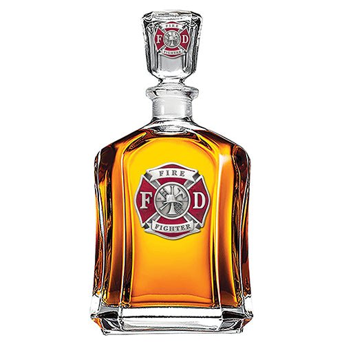 Fire Fighter Capitol Decanter – A Monument to Valor and Brotherhood