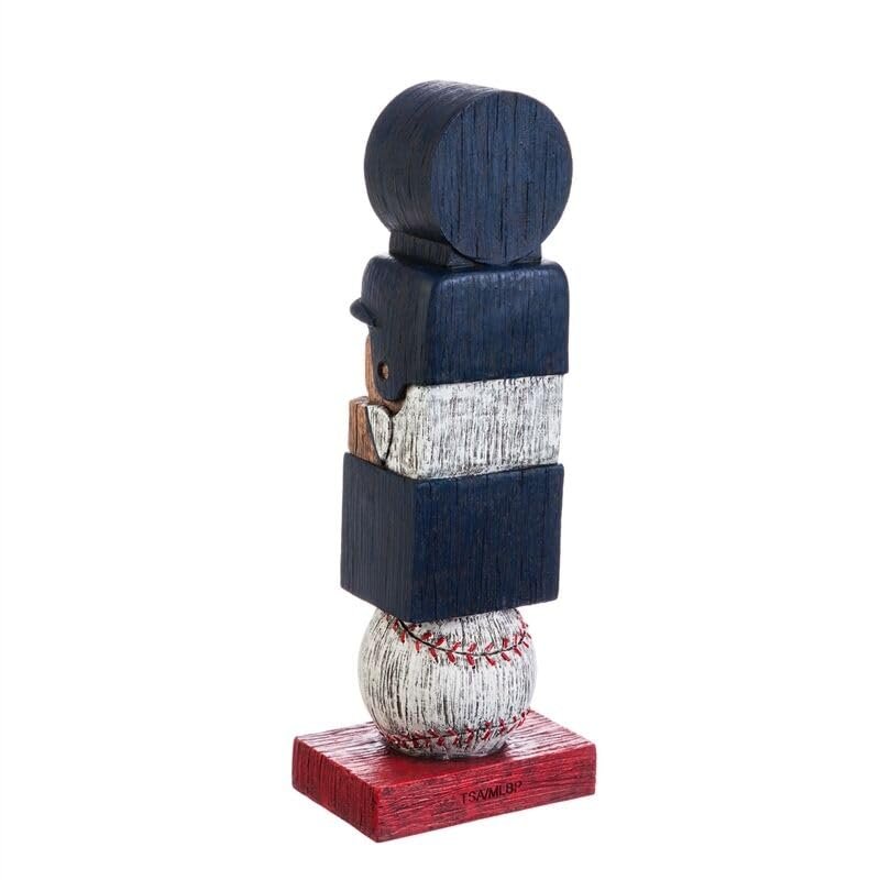 New York Yankees Retro Tiki Totem Garden Statue - Vintage MLB Mascot Outdoor Decor & Man Cave Figurine