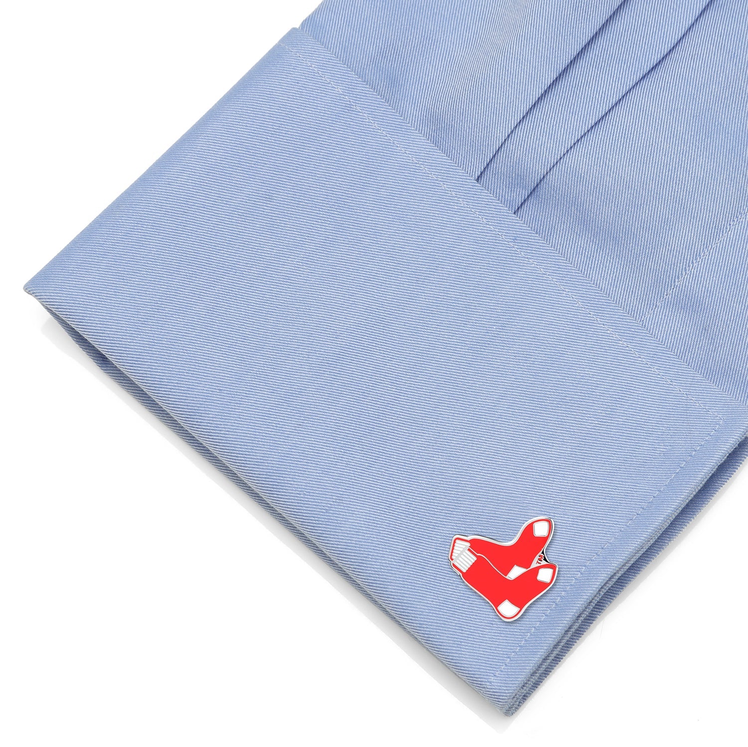 MLB Boston Red Sox Cufflinks and Tie Bar Gift Set | Officially Licensed Baseball Accessories