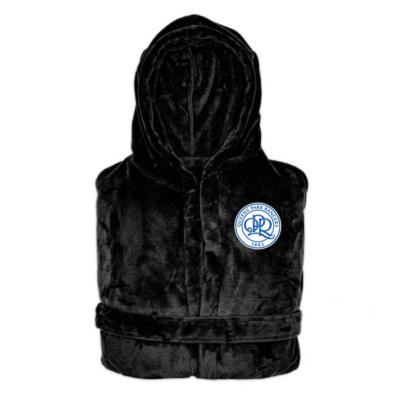 Queens Park Rangers FC - Hooded Bathrobe Unisex Plush Lounge Robe
