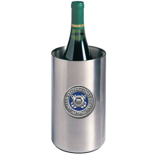 U.S. Coast Guard Heritage Double-Wall Insulated Wine Chiller