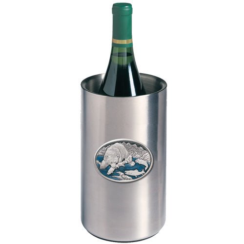 Brown Bear Heritage Double-Wall Insulated Wine Chiller
