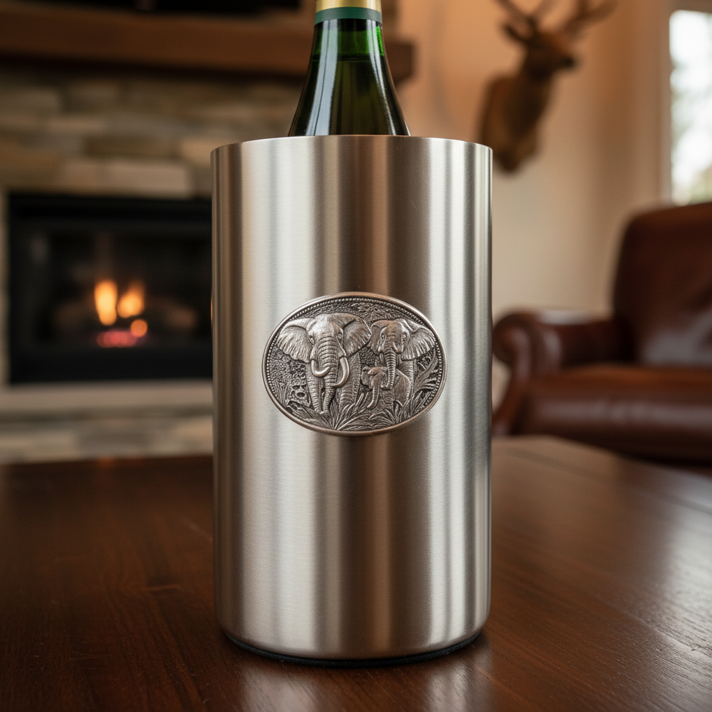 Majestic Elephant Double-Wall Insulated Wine Chiller