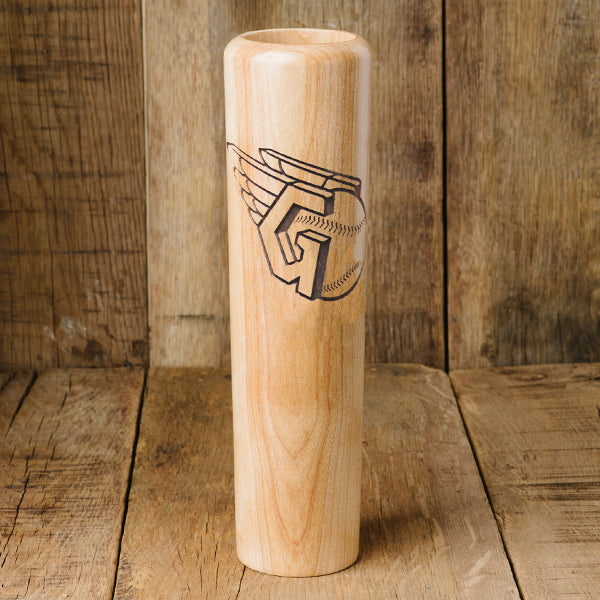 Cleveland Guardians Official MLB Baseball Bat Mug - Handcrafted 12oz Wooden Dugout Mug