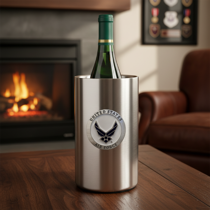 Air Force Wings Double-Wall Insulated Wine Chiller