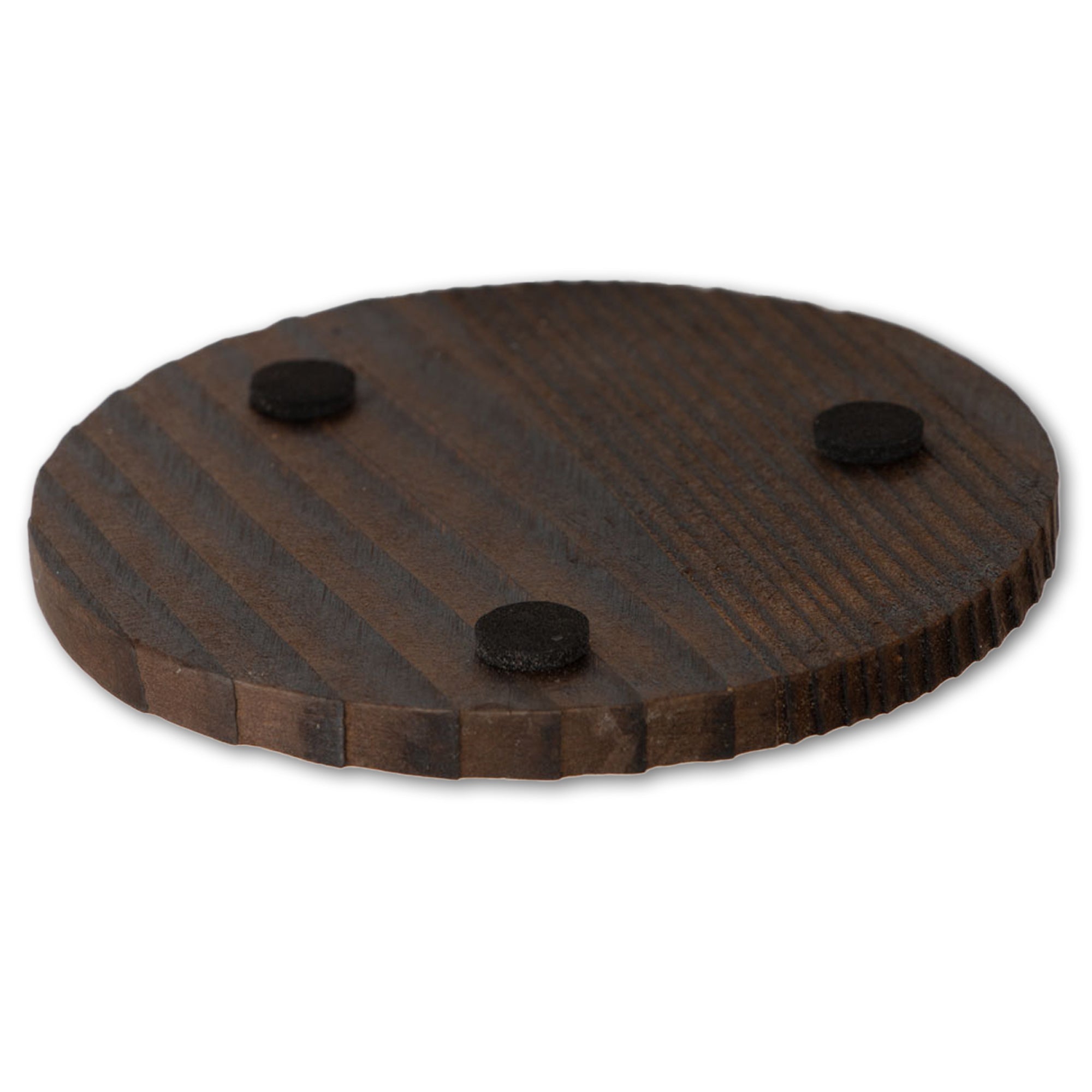 Bottom of Wood Coaster