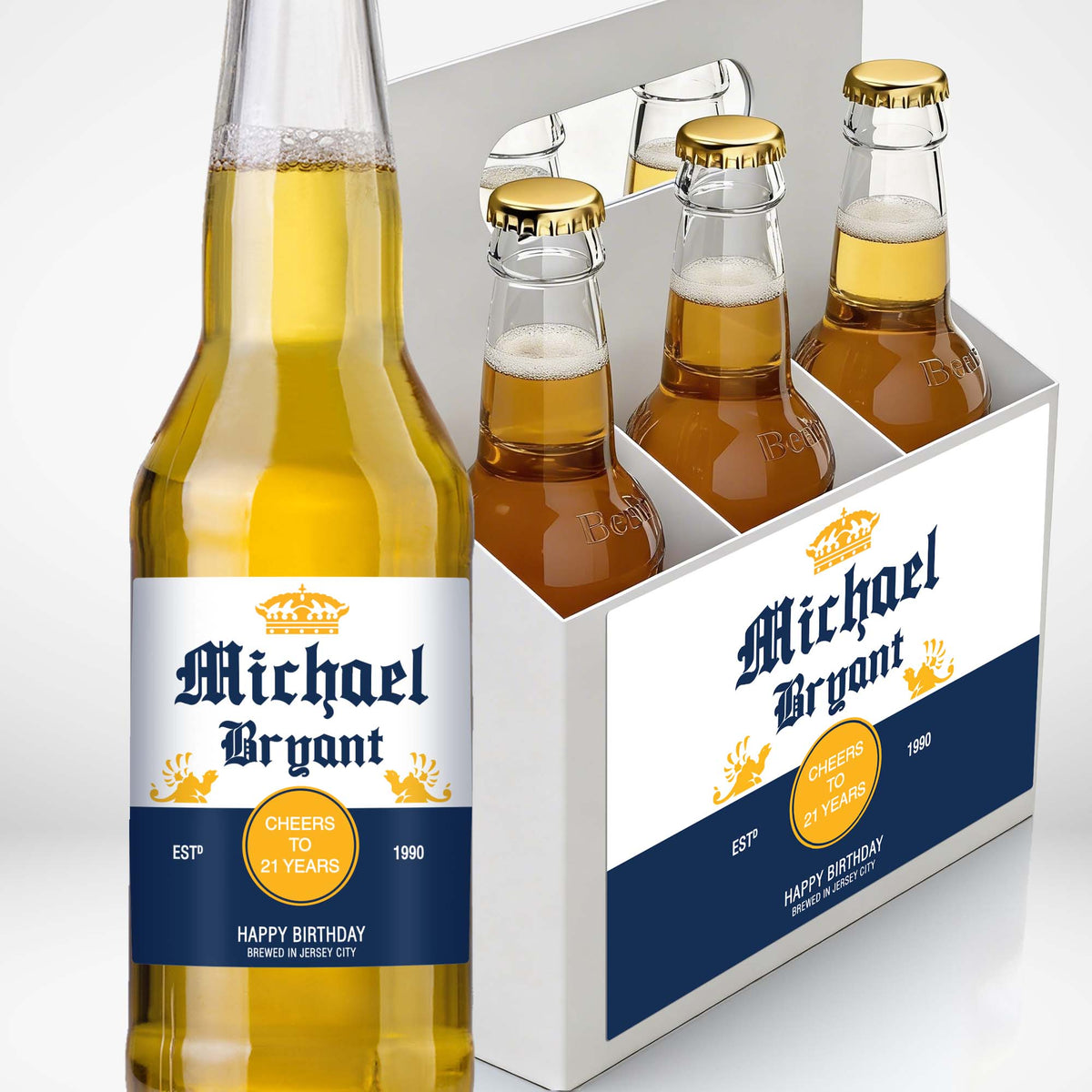 Personalized Corona Light Inspired Beer Labels – MB Brands Inc