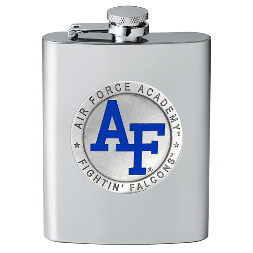 U.S. Air Force Academy Heritage Pewter Flask – 8oz