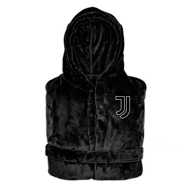 Juventus Football Club - Hooded Bathrobe Unisex Plush Lounge Robe