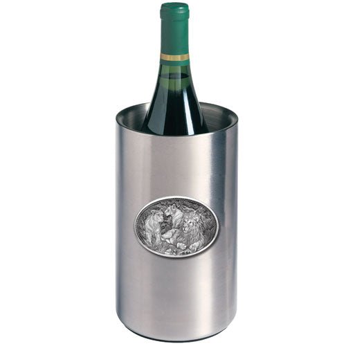 Lion King of the Jungle Double-Wall Insulated Wine Chiller