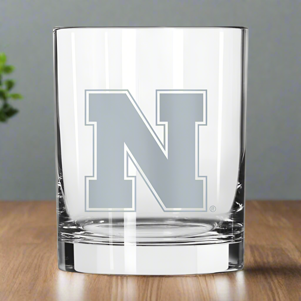 Nebraska Cornhuskers 14oz Rocks Glass