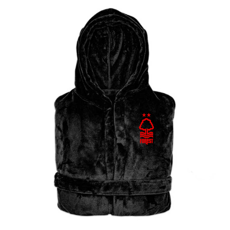 Nottingham Forest FC - Hooded Bathrobe Unisex Plush Lounge Robe