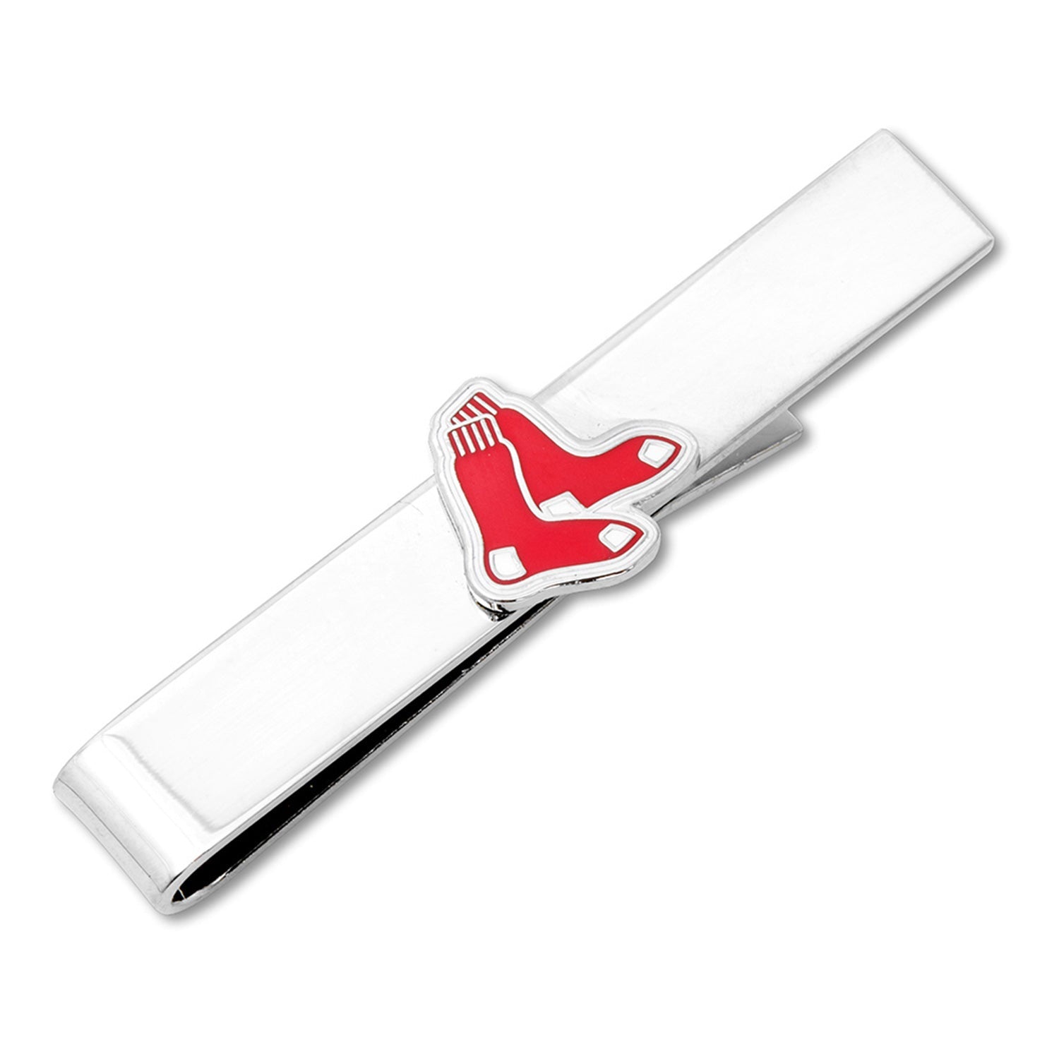 MLB Boston Red Sox Cufflinks and Tie Bar Gift Set | Officially Licensed Baseball Accessories