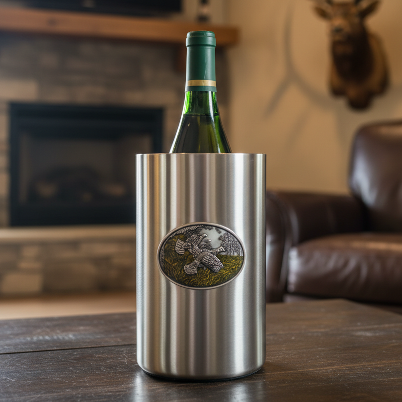 Ruffed Grouse Heritage Double-Wall Insulated Wine Chiller