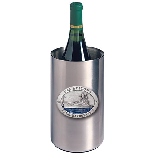 USS Arizona Memorial Double-Wall Insulated Wine Chiller