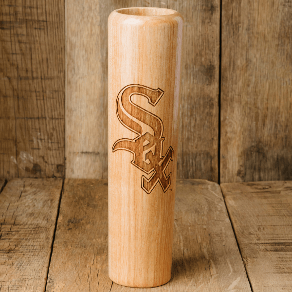 Chicago White Sox Baseball Bat Mug - Handcrafted 12oz Wooden Dugout Mug
